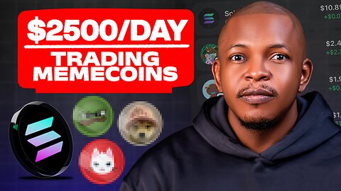 How to actually make money trading SOLANA meme coins