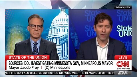 Mayor Frey Thinks DOJ Is Investigating Him For Speech, Not His Actions