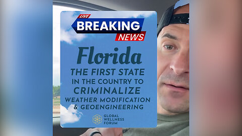Florida becomes first state to criminalize anyone spraying deadly toxins into the sky
