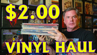 My Insane $2 Vinyl Finds Haul