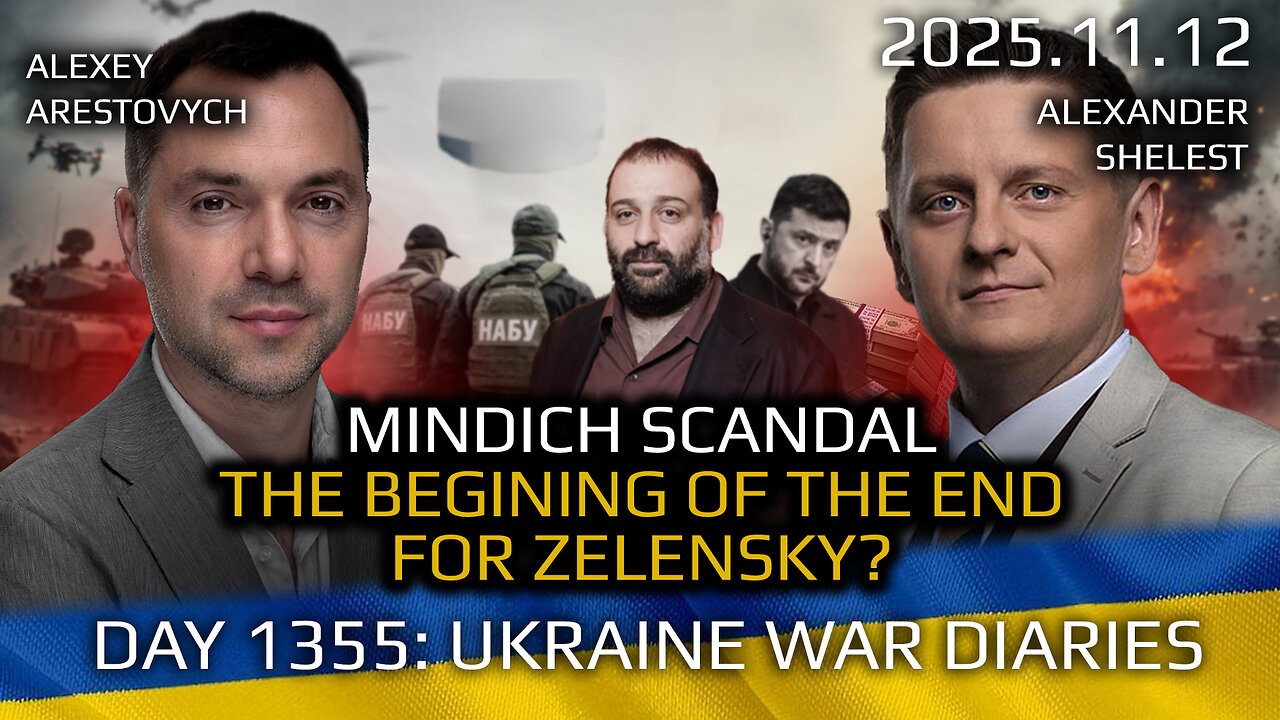 War in Ukraine, Analytics. Day 1355. Mindich Scandal. Beginning of an End for Zelensky? Arestovych