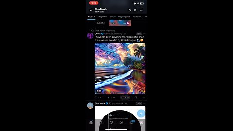 Elon Musk posts on X : Grog , turn your photo into live