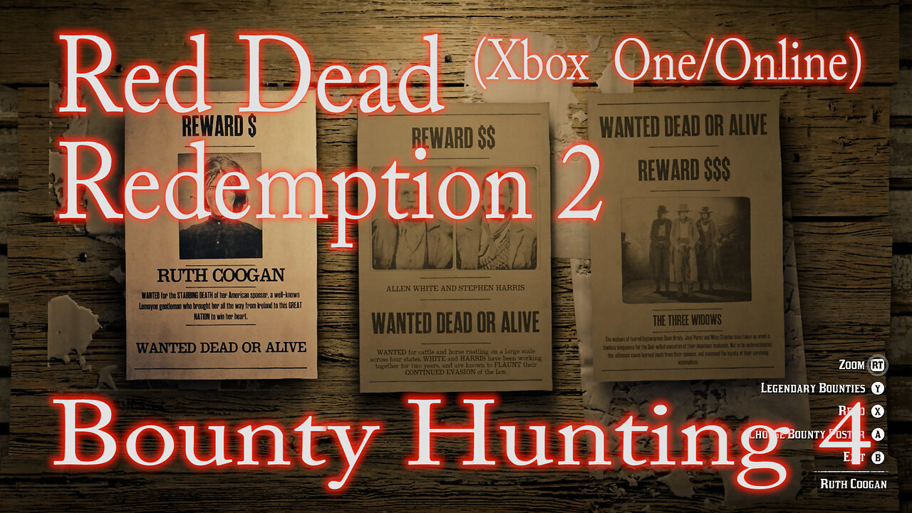 Red Dead Redemption 2 (Xbox One/Online) Bounty Hunting 4
