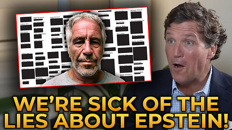 Tucker Carlson Reveals ABSURD DOJ Epstein Cover up Narrative, Israel Connections