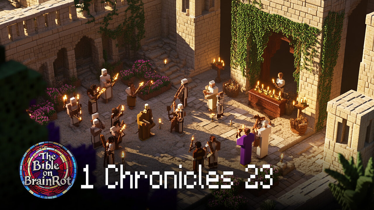 1 Chronicles 23 – Organizing the Levites | The Bible on BrainRot
