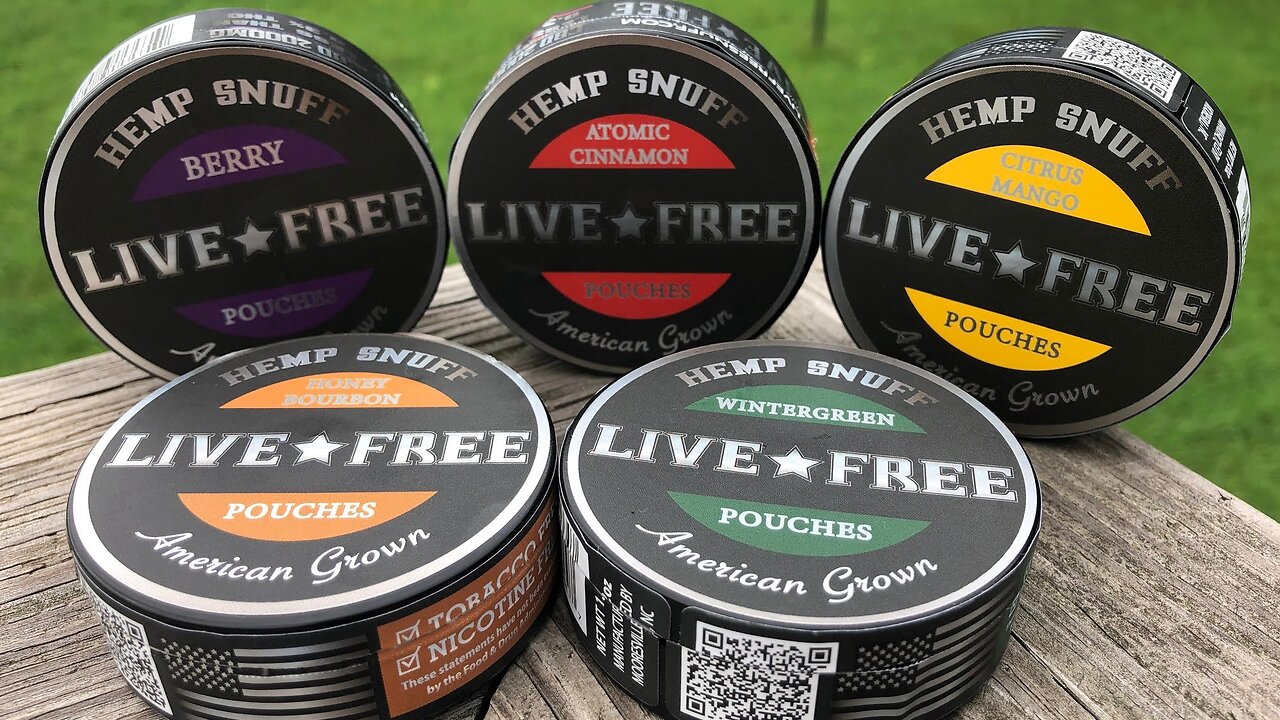 Live Free Hemp Snuff (CBD Pouches) Review