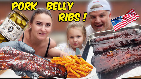 I Blew My Own Mind With These American BBQ Pork Belly Ribs!