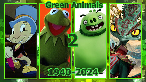 Green Animals In Media (Part 2)