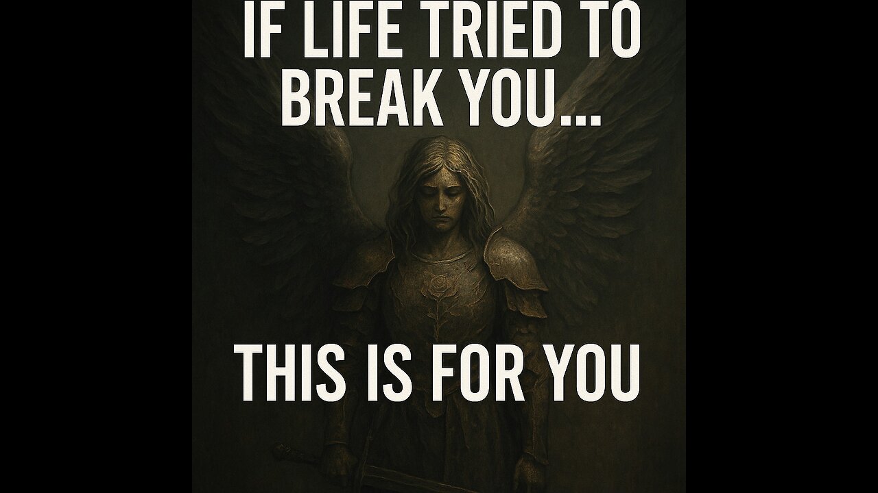 If life tried to break you, this is for you