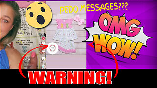 Pedo Messages Embedded In Children's Clothing, WARNING: Parents Beware!