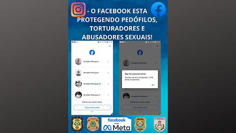 O FACEBOOK, INSTAGRAM ESTÃO PROTEGENDO_PEDÓFILOS_TORTURADORES_E_ABUSADORES_SEXUAIS!