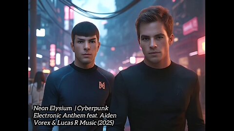 Neon Elysium 🌌 | Cyberpunk Electronic Anthem feat. Aiden Vorex & Lucas R Music