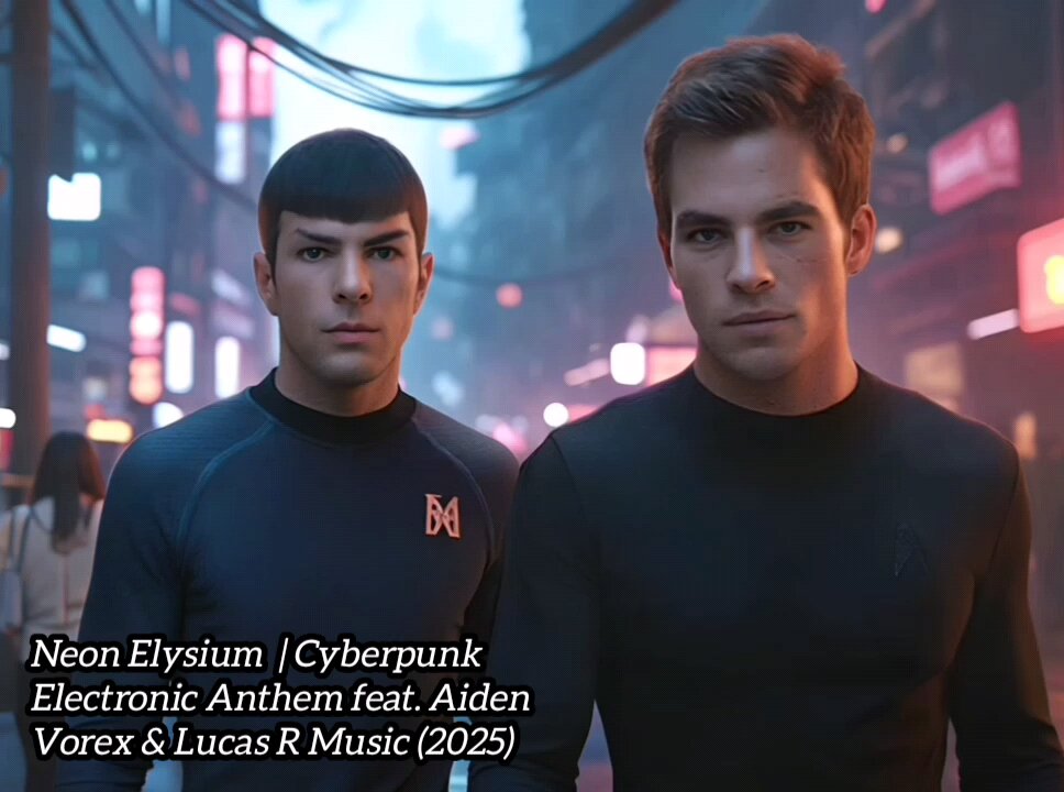 Neon Elysium 🌌 | Cyberpunk Electronic Anthem feat. Aiden Vorex & Lucas R Music