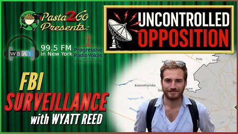 FBI Surveillance w/ Grayzone’s Wyatt Reed - Uncontrolled Opposition LIVE recording for WBAI 99.5 fm