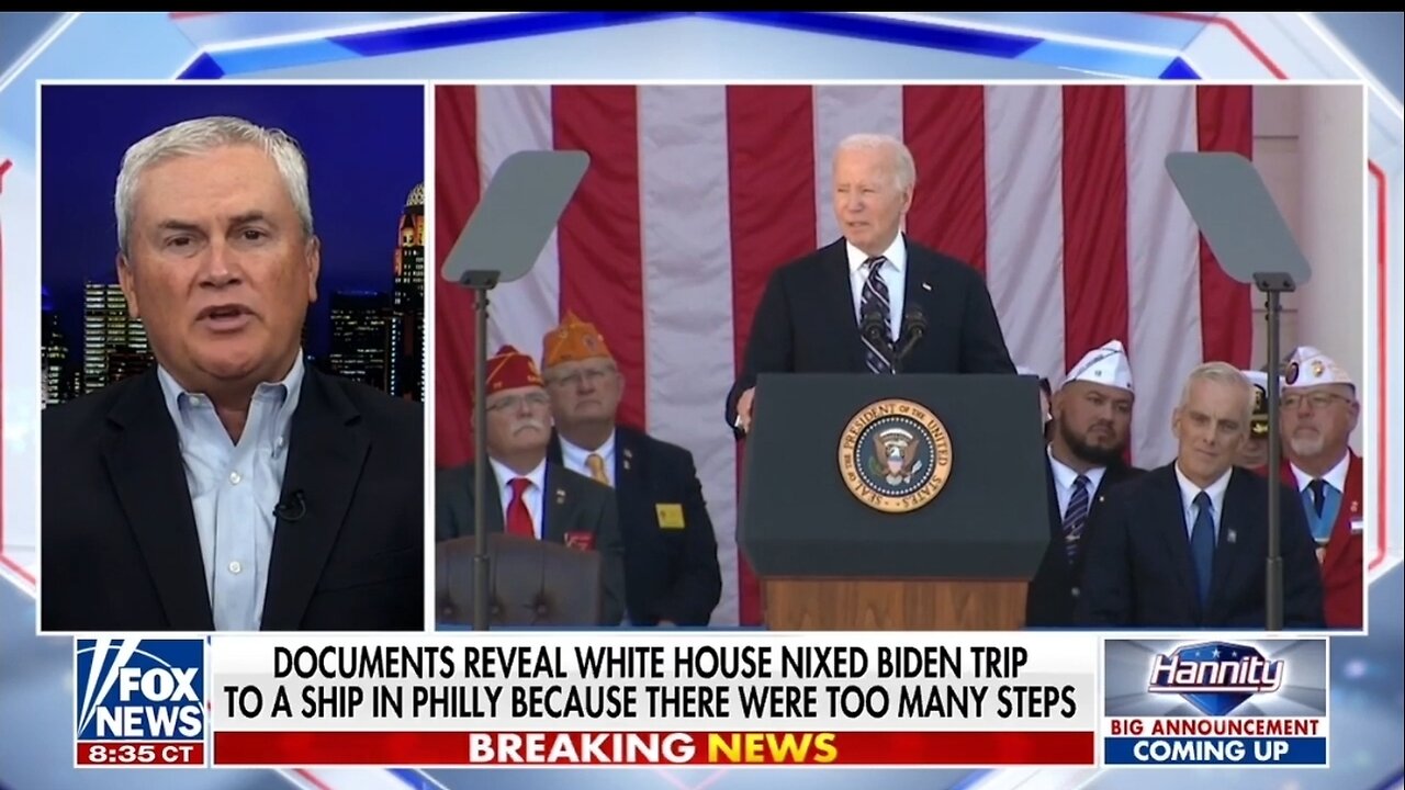 Rep James Comer: This Is More Evidence Of Biden's Decline Cover-Up