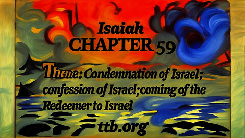 Isaiah Chapter 59 (Bible Study)