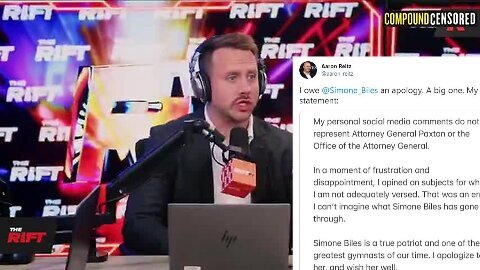 Elijah Schaffer (Anti-White Simone Biles Apologizes For Tweet)