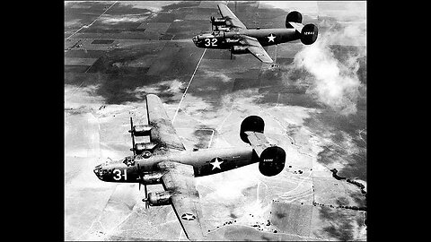 Allied bombers over Brunswick(Braunschweig)