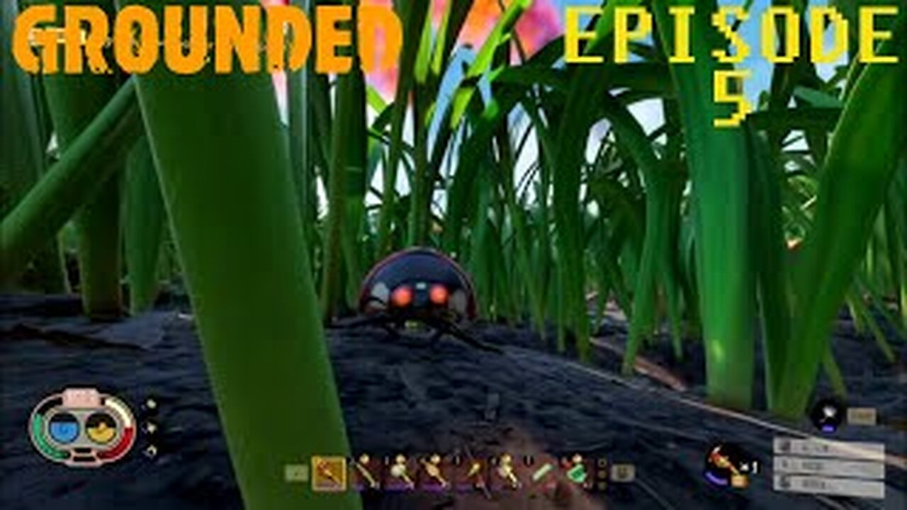 Grounded First Full Play Through : Fighting all the lady bugs