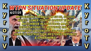 Situation Update - June 27, 2025 (edited version) (Swedish subtitles)