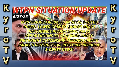 Situation Update - June 27, 2025 (edited version) (Swedish subtitles)