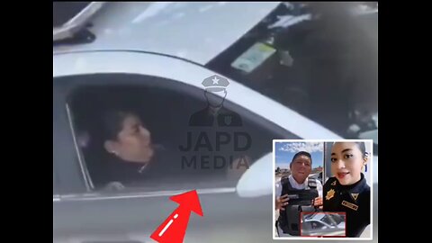 Mexican Police Caught in Se*ual Activity in Patrol Car in Broad Daylight #scandal #japd