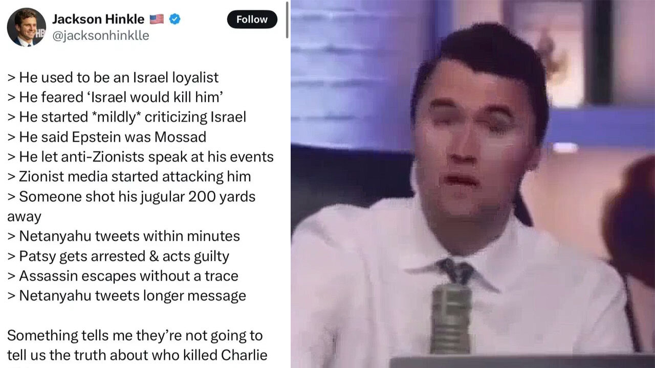 Before being Assassinated, Charlie Kirk admitted that Jews are behind the Anti-White Agenda! ✡