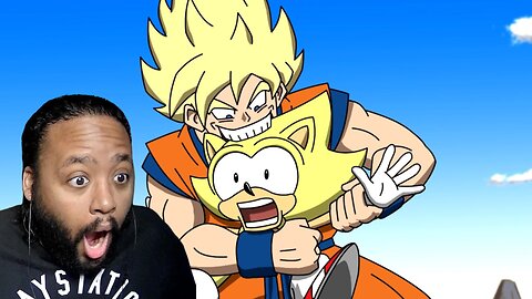 Sonic vs Goku & Shadow vs Vegeta Reaction