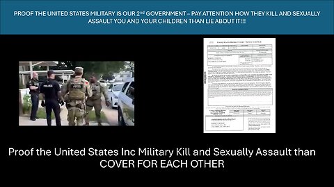 Proof the United States INC and its pawns are THE 2nd GOVERNMENT SCREWING YOU OVER