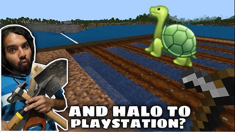 STILL A BIG TURTLE HOME | We're Playing MINECRAFT Again