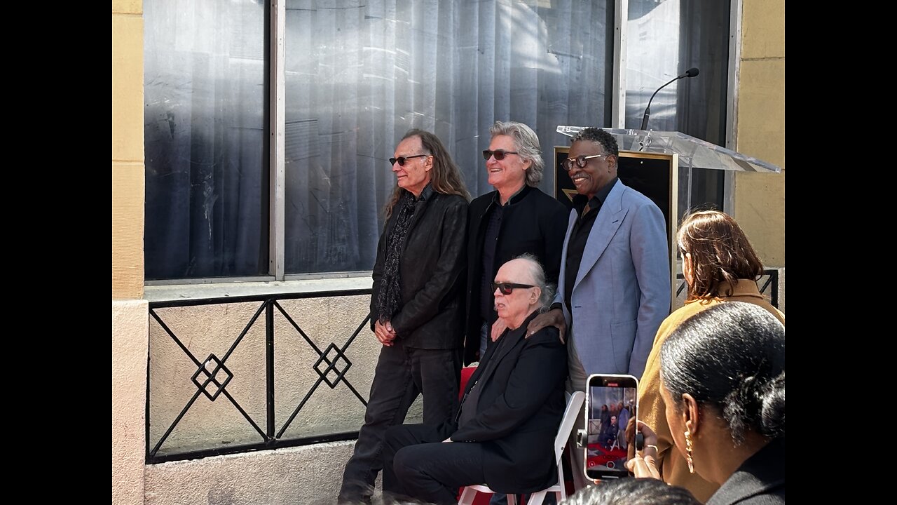 JOHN CARPENTER GETS HIS STAR ON THE HOLLYWOOD WALK OF FAME