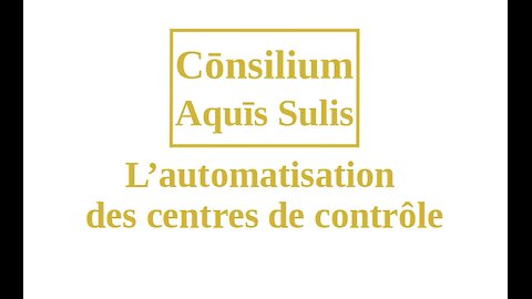 L’automatisation des centres de contrôle (Français)