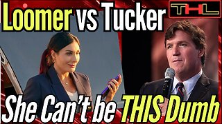 Zionist Psychopath, Laura Loomer ATTACKS Tucker Carlson, and it does not end well for her