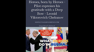 When we almost lost Mother Russia - Chief Test Pilot Leonid Viktorovich Chekunov