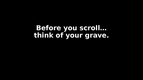 WARNING: The Grave Won’t Ask for Your Followers – Only Your Deeds