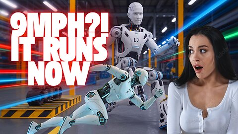 China’s Humanoid Robot Now Runs 9MPH… and It Might Chase YOU 😳