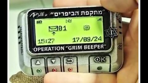 ⚠️MOSSAD - OPERATION GRIM BEEPER CONFIRMED - THE JEWS CAN KILL REMOTELY! - AI - 5G