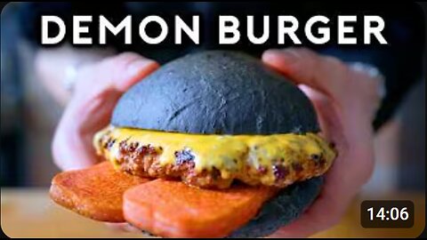 🍔 I Cooked the DEMON BURGER from Dragon Ball Daima! 🔥 | Anime Food with Alvin