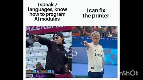 I speak 7 languages, know how to program Al modules