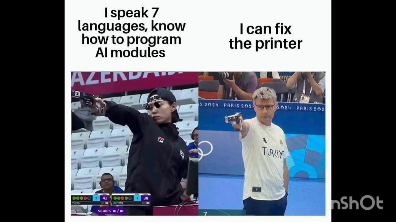 I speak 7 languages, know how to program Al modules