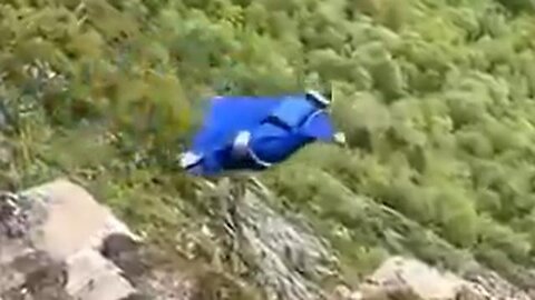 #FAFO # WTF Insane Reality Leaks - When your life depends on a rare wing-suit #THOSEBEYOURCHOICES