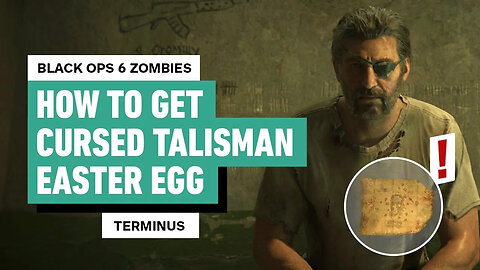 Call of Duty Black Ops 6 Zombies - How to Get the Cursed Talisman Easter Egg