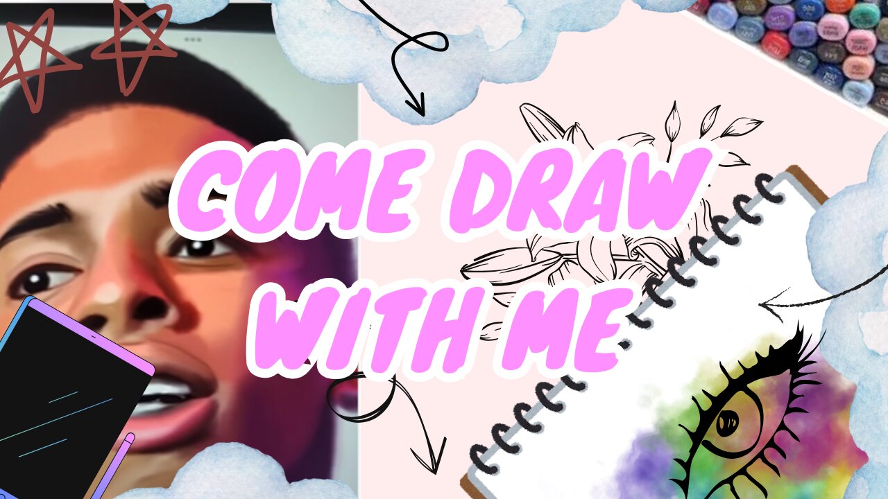 Come draw with me| Art compilation