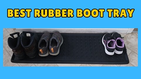 Best Rubber Boot Tray