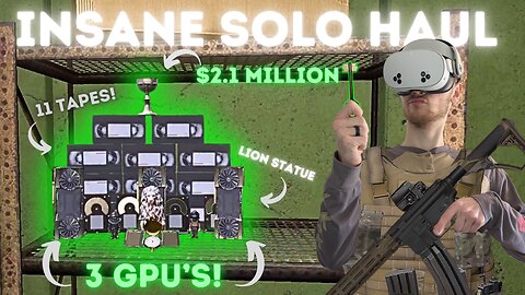 My Most INSANE SOLO HAUL in Exfil Zone
