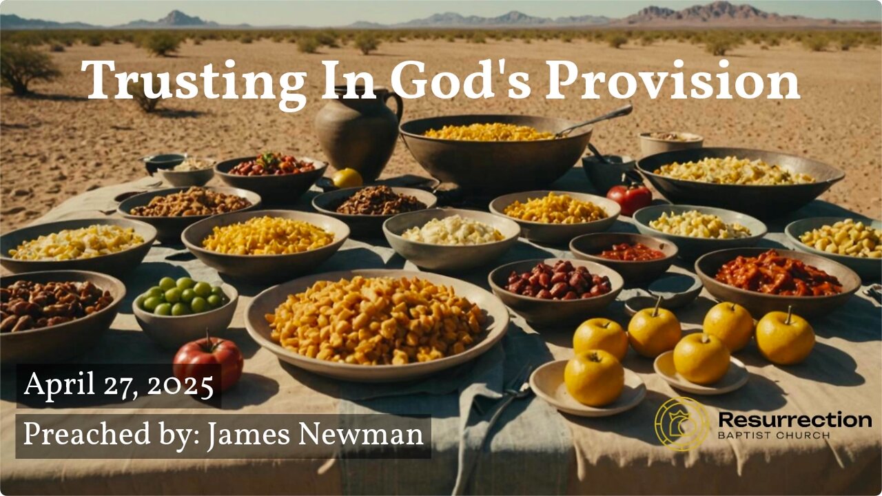 Trusting In God's Provision