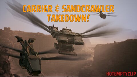 Dune Awakening | Carrier and Crawler Takedown | Full Video | Mask Prime Server
