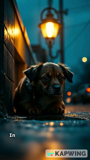 This puppy waited patiently 🐶💔 Kindness still exists ❤️