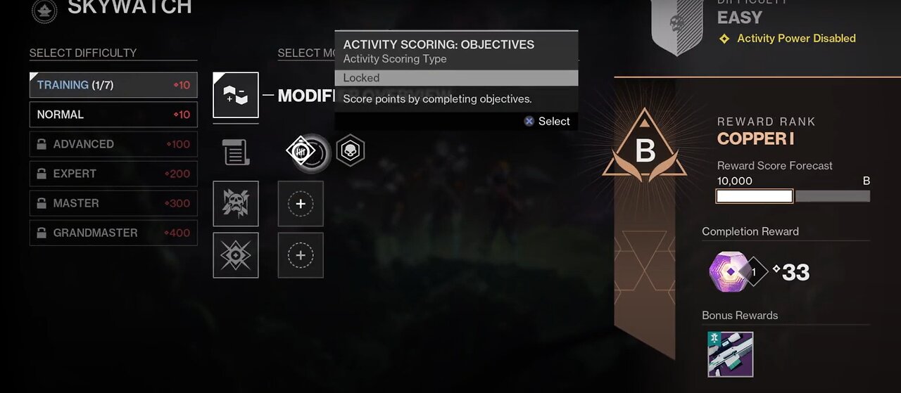 Destiny 2 Solo Ops: Skywatch Training Playthrough(1/7)