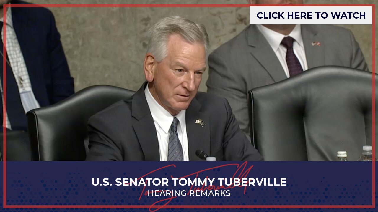 Senator Tuberville Speaks with Admiral Daryl Caudle, Nominee to be Chief of Naval Operations